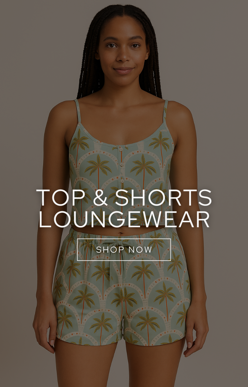 TOP & SHORTS LOUNGEWEAR