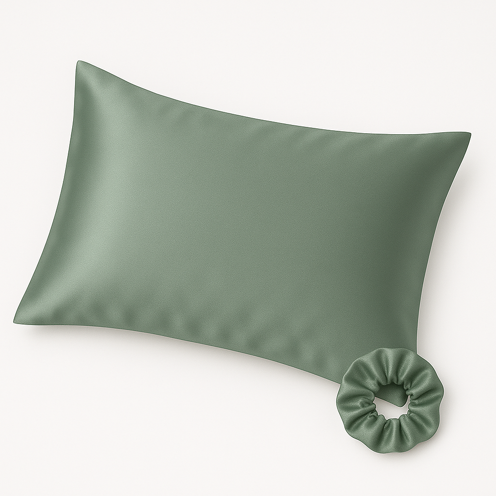 Silk Pillowcase & Scrunchy