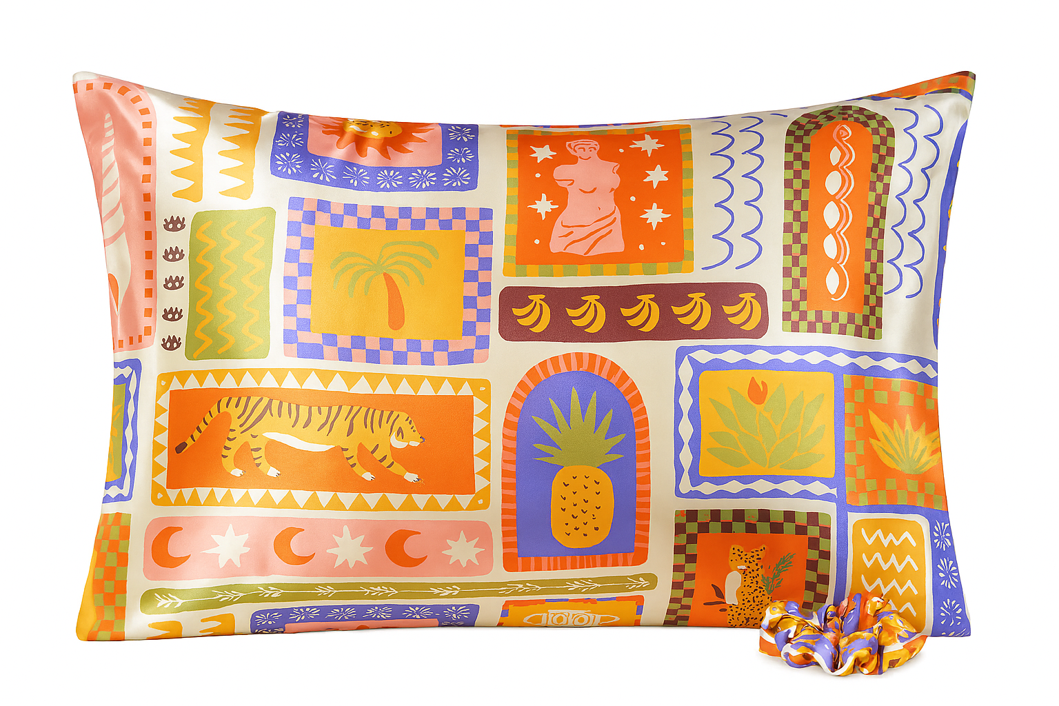 Silk Pillowcase & Scrunchy
